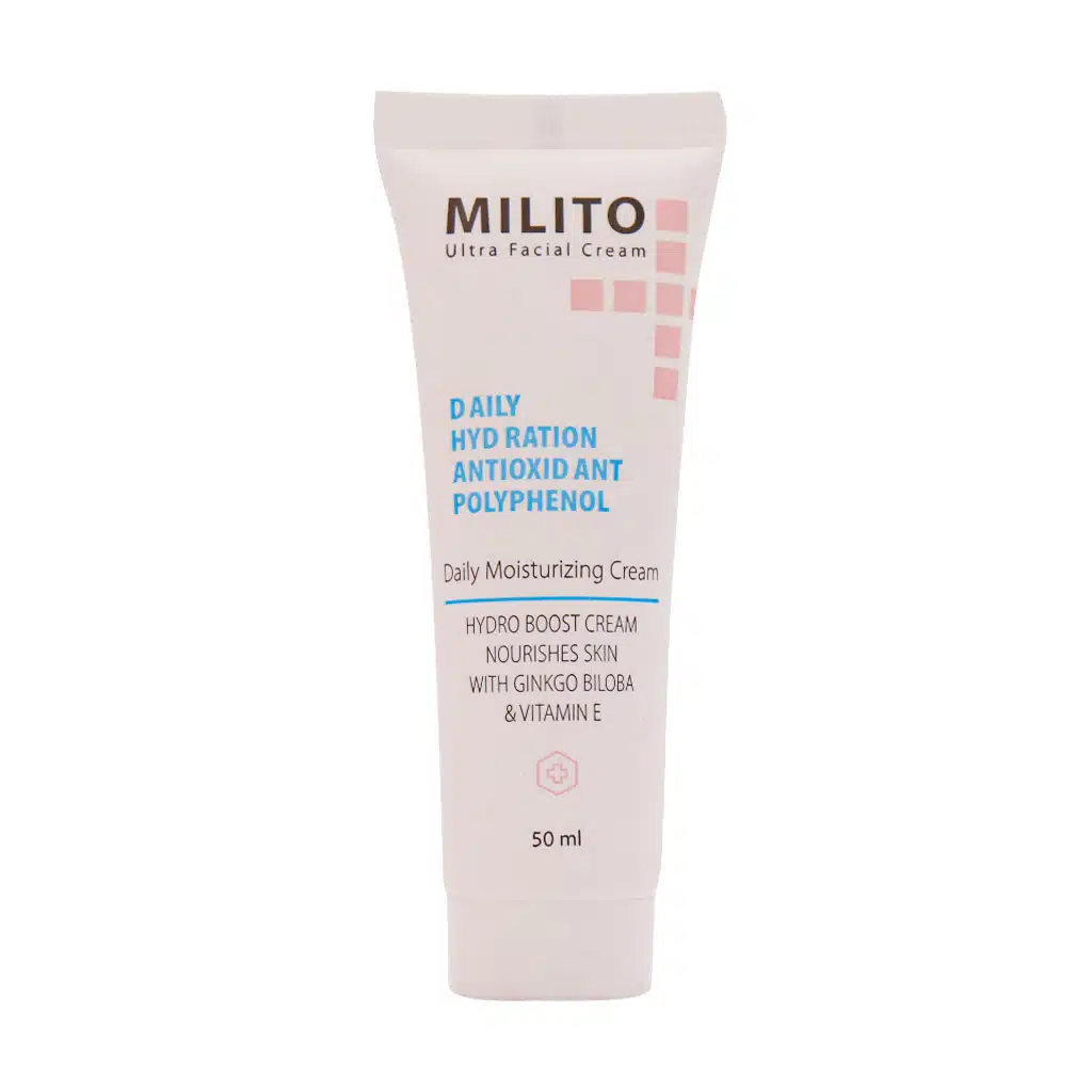 کرم مرطوب کننده پوست چرب میلیتو ۵۰ میلی لیتری