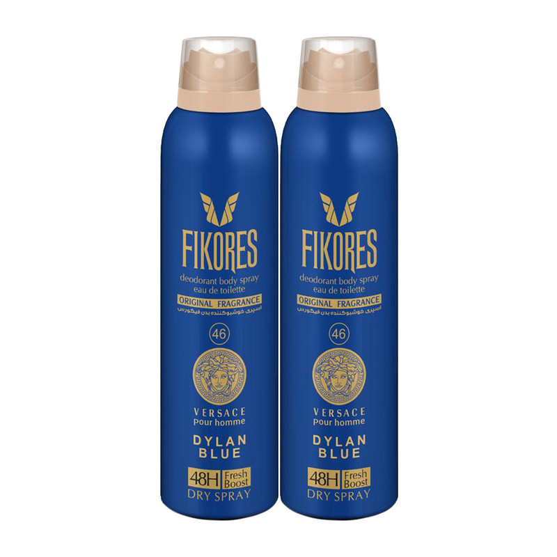 اسپری خوشبو کننده بدن آقایان مدل Dylan Blue فیکورس 200 میلی لیتری