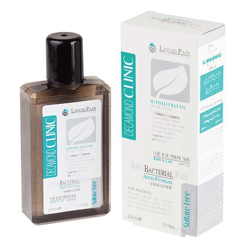 پن مایع ضد باکتری و قارچ دکاموند کلینیک 210 میلی لیتری
