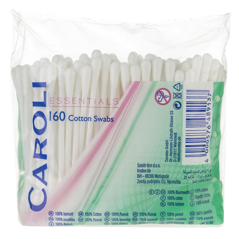 گوش پاک کن مدل Essentials کرولی 200 عددی