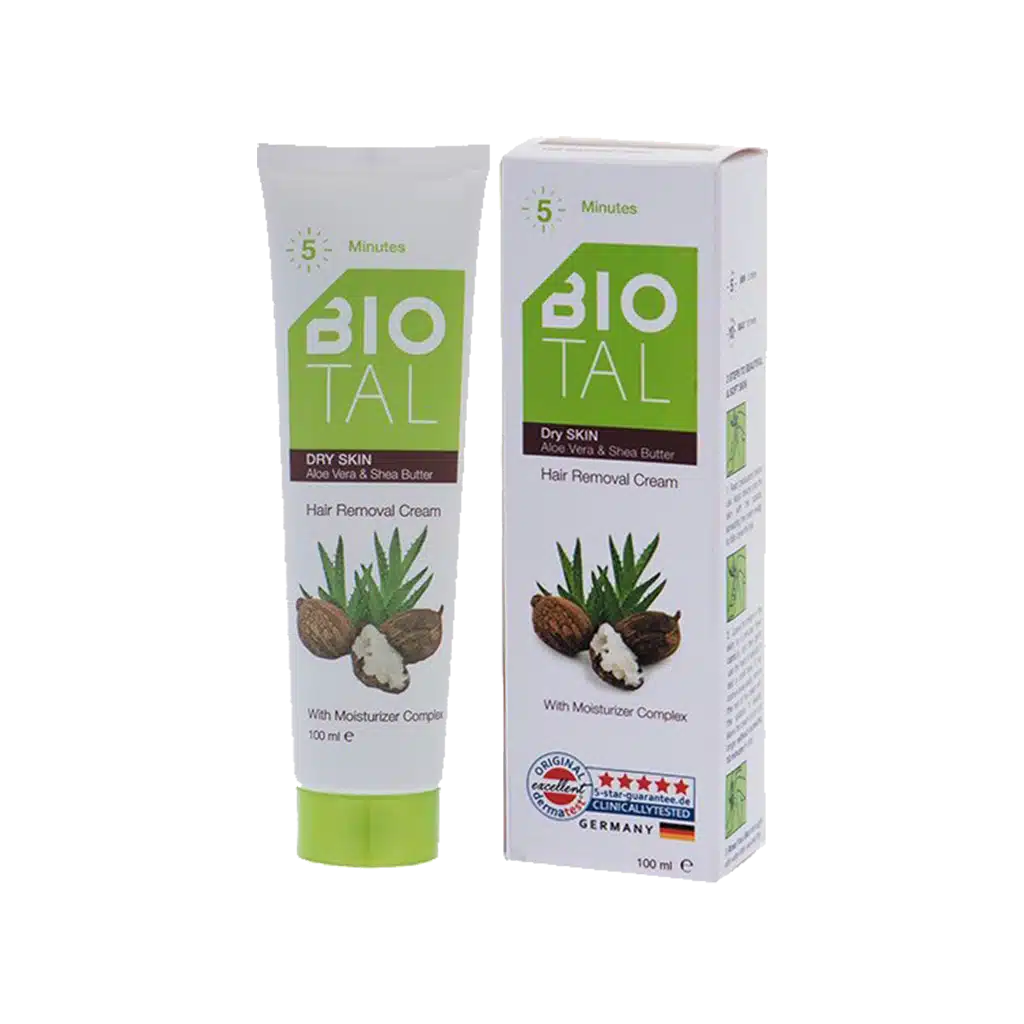 کرم موبر بدن پوست معمولی بیوتال 100 میلی لیتری