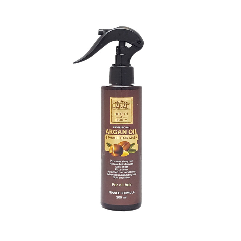 ماسک دو فاز مو حاوی روغن آرگان هانادی 200 میلی لیتری