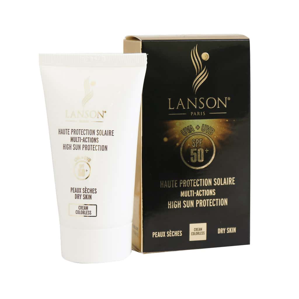 کرم ضد آفتاب پوست خشک SPF50 لانسون 40 میلی لیتری