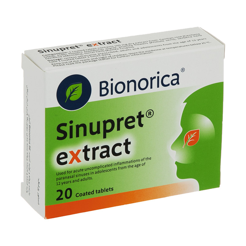 قرص سینوپرت اکسترکت بیونوریکا 20 عددی