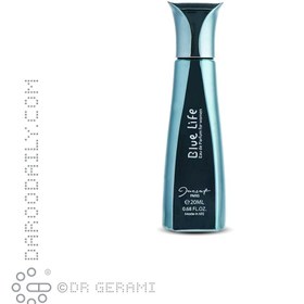 عطر جیبی بانوان مدل Blue Life ژکساف 22 میلی لیتری