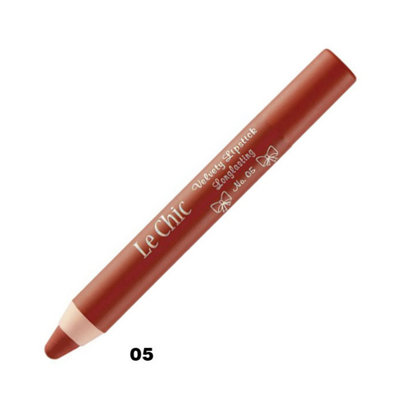 رژ لب مدادی مخملی لچیک شماره 05
