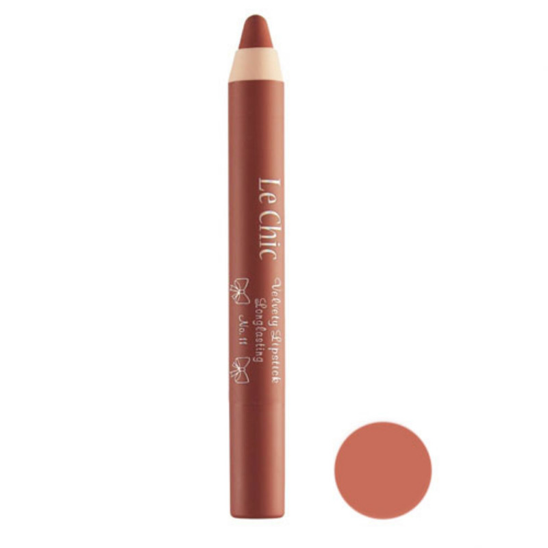 رژ لب مدادی مخملی لچیک شماره 11