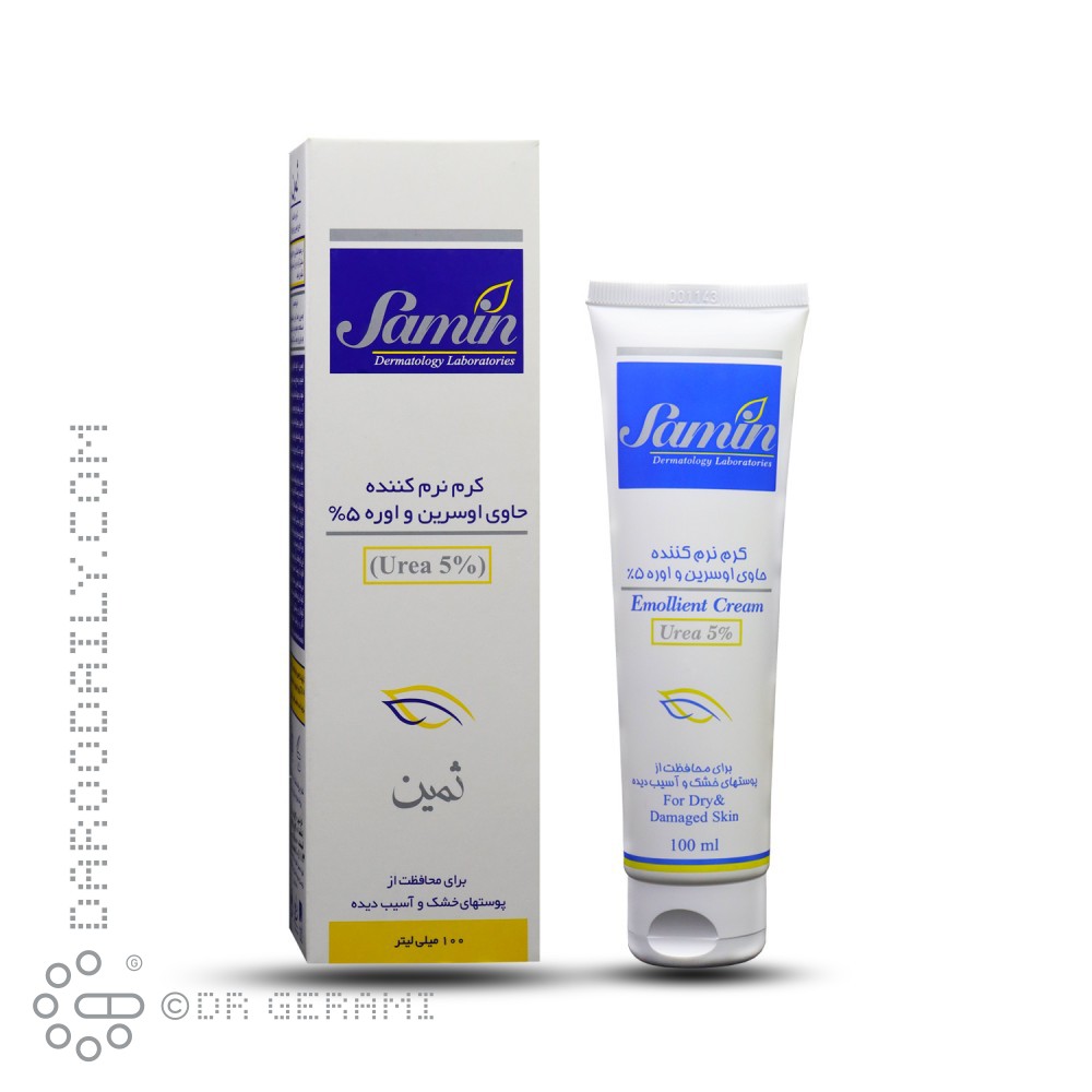 کرم نرم کننده اوسرین و اوره 5 درصد ثمین ۱۰۰ میلی لیتری