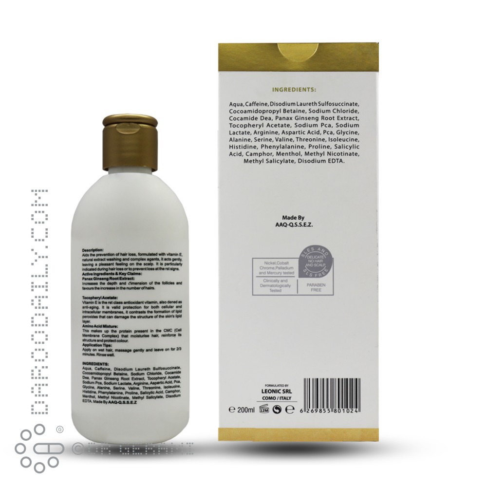 شامپو ضد ریزش موهای کاشت شده ریچموند 200 میلی لیتری