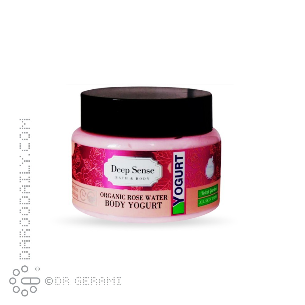 کرم ژل آبرسان بدن گلاب دیپ سنس 250 میلی لیتری