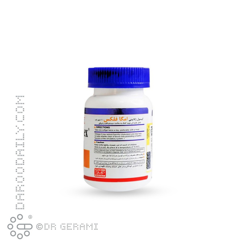 سافت ژل امگا فلکس هلث برست 60 عددی