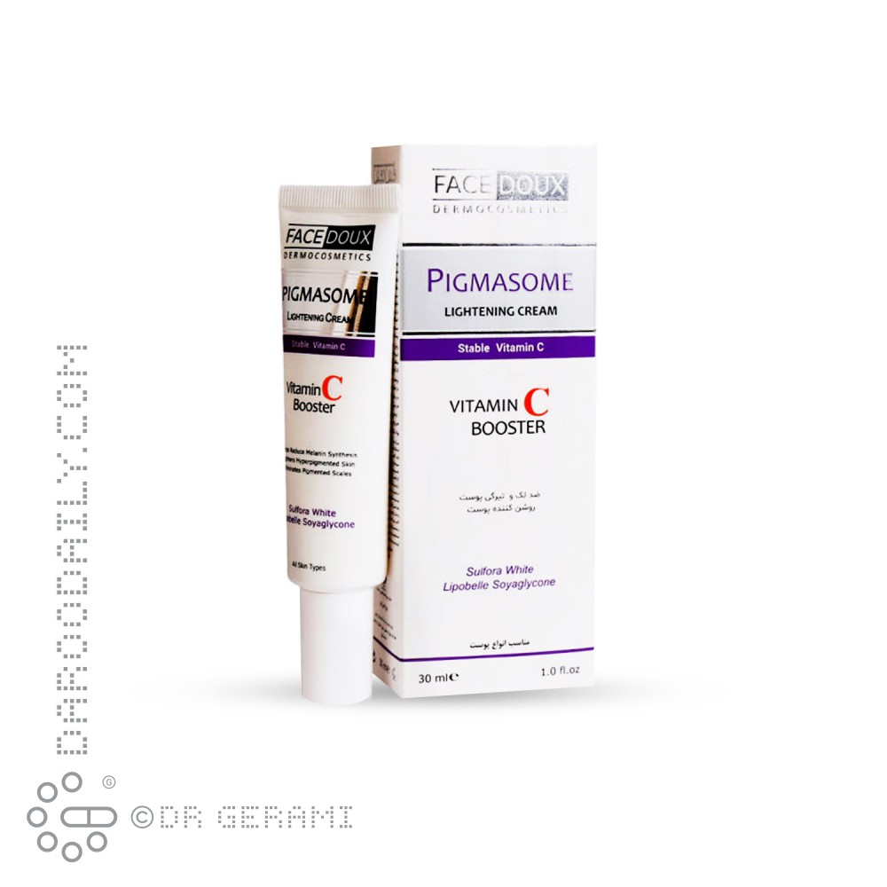 کرم روشن کننده ویتامین C مدل Pigmasome فیس دوکس 30 میلی لیتری