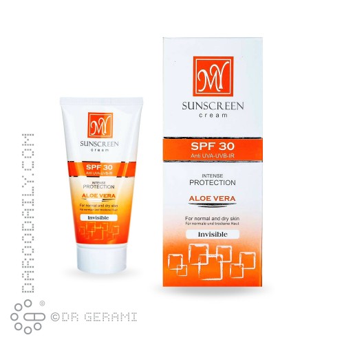 کرم ضد آفتاب بی رنگ SPF30 مای ۵۰ میلی لیتری