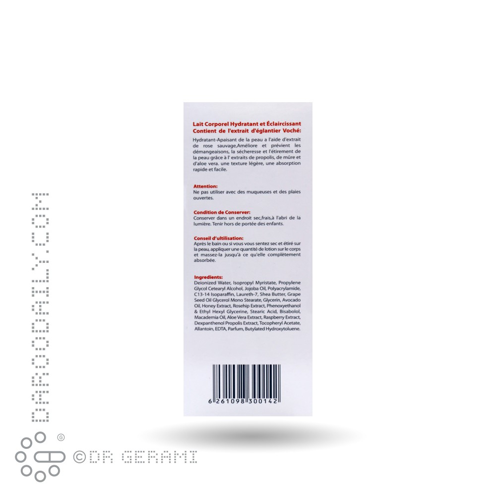 لوسیون روشن کننده بدن وچه 75 میلی لیتری