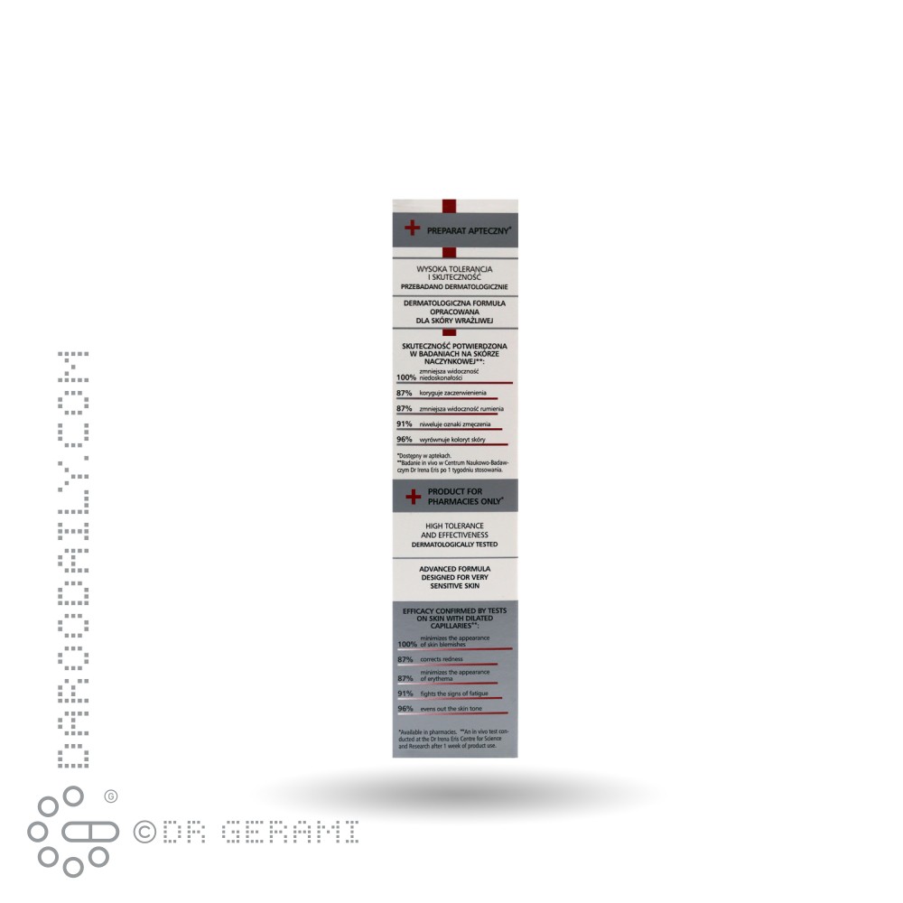 سی سی کرم پوشاننده پوست مدل Capilar Tone فارماسریز ۴۰ میلی لیتری