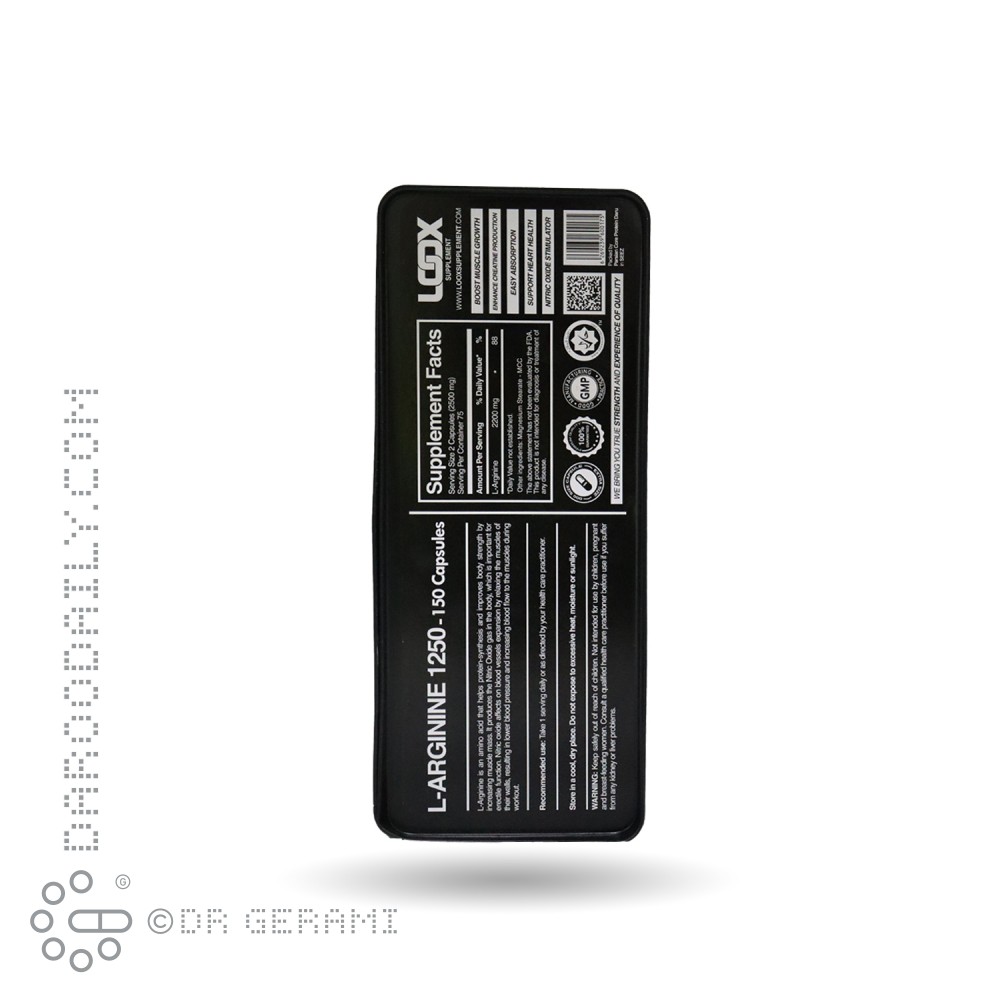 کپسول ال آرژنین لوکس 150 عددی