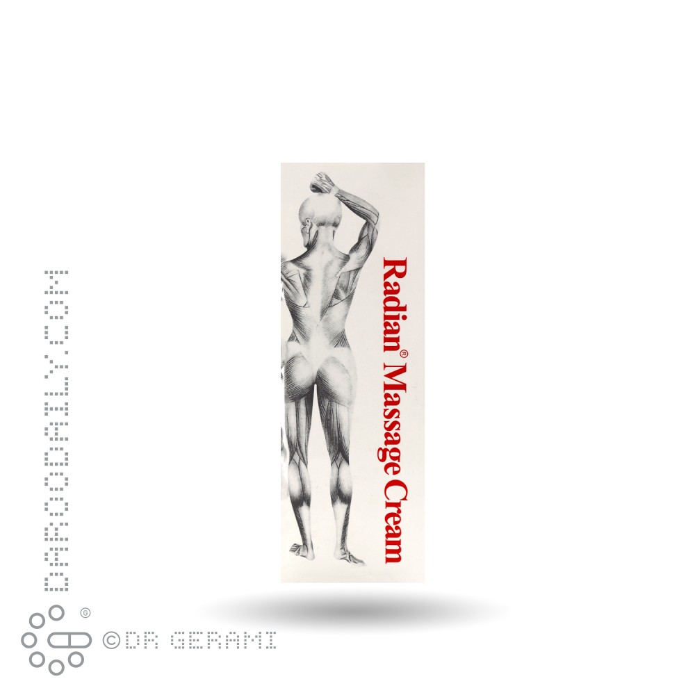 کرم ماساژ رادیان 100 گرمی