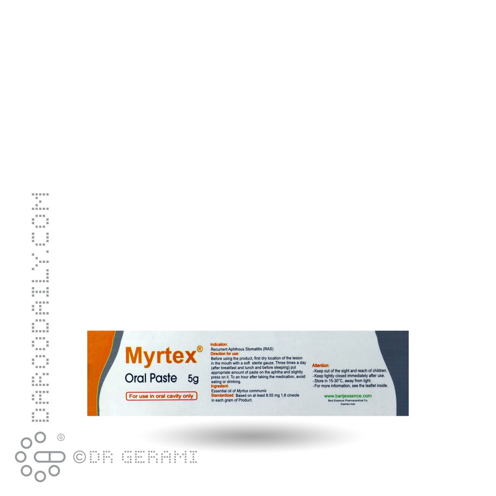 خمیر دهانی میرتکس باریج ۵ گرمی