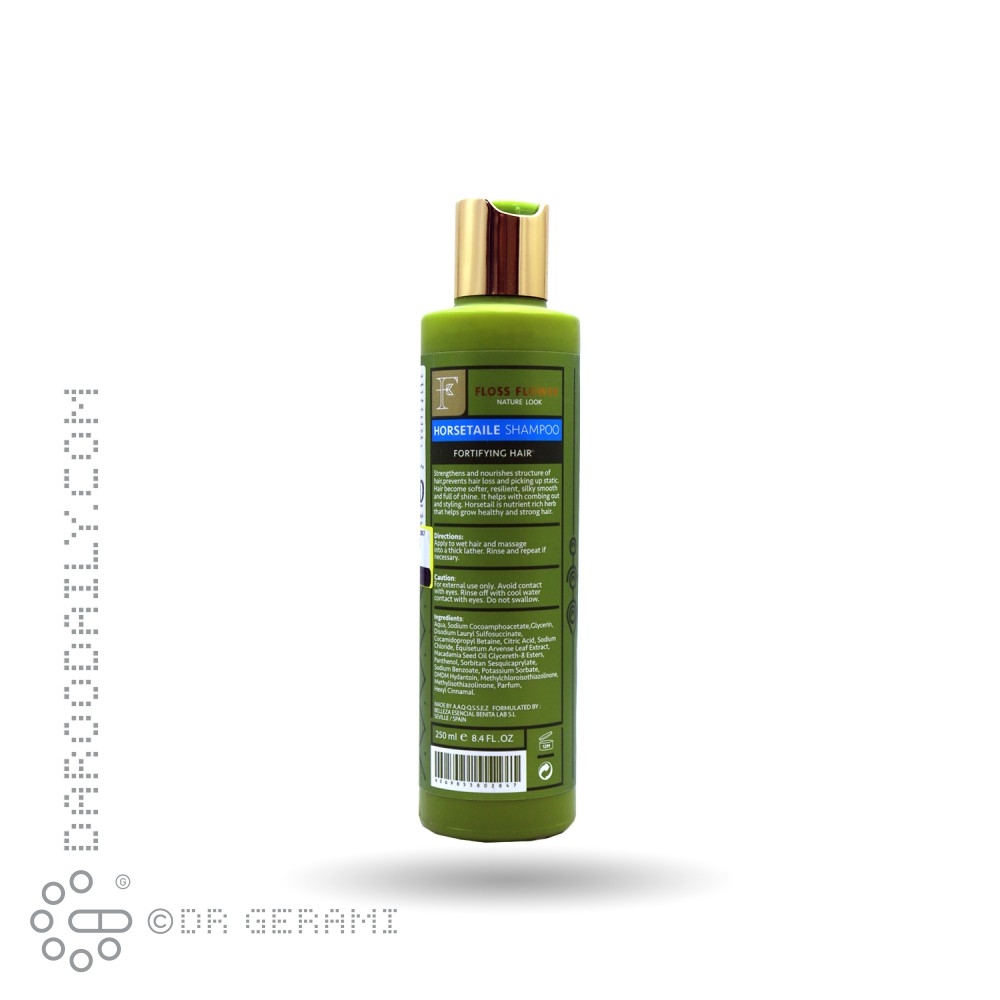 شامپو ضد ریزش موهای آسیب دیده فلوس فلاور ۲۵۰ میلی لیتری