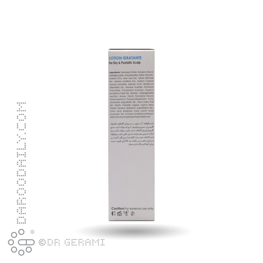 لوسیون ضد خشکی و آبرسان پوست سر و موهای خشک لاناتورا 40 میلی لیتری