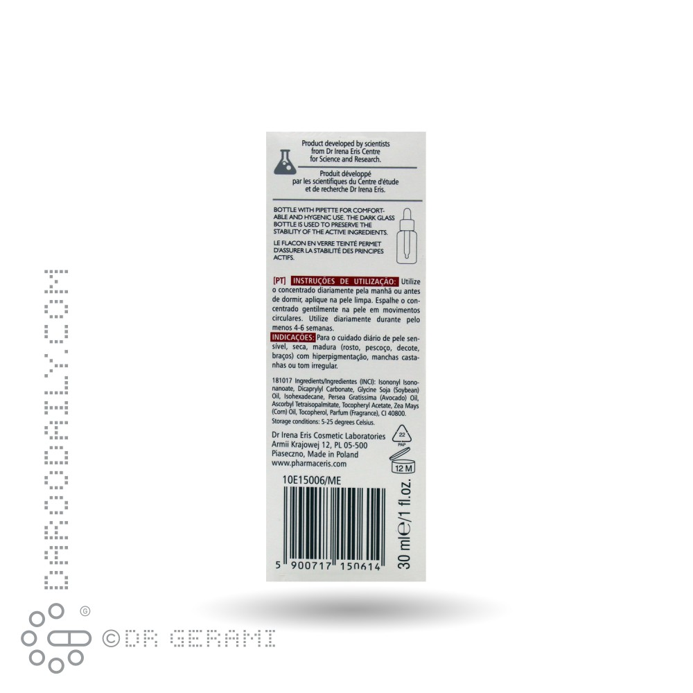 سرم روشن کننده و ترمیم کننده پوست ویتامین C فارماسریز ۳۰ میلی لیتری