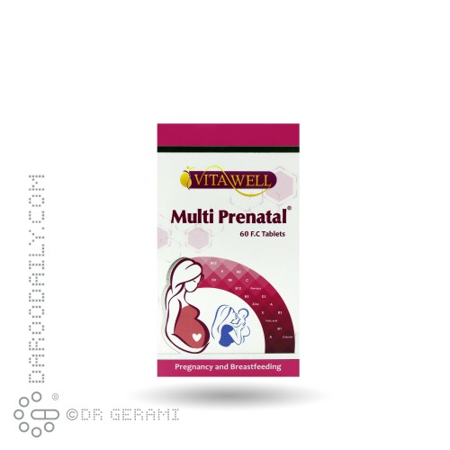 قرص مولتی پریناتال ویتاول مهبان دارو 60 عددی