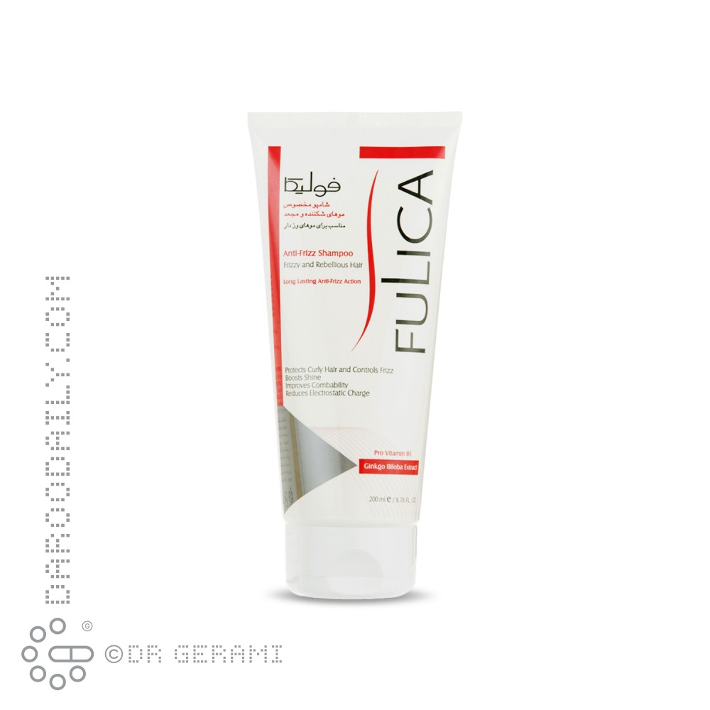 شامپو موهای شکننده و مجعد فولیکا ۲۰۰ میلی لیتری