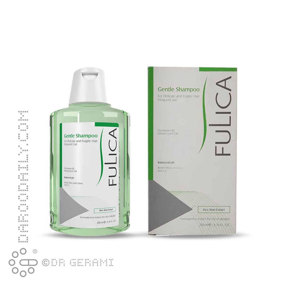 شامپو ملایم موهای حساس و شکننده فولیکا ۲۰۰ میلی لیتری