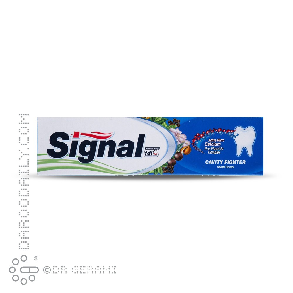 خمیر دندان گیاهی مدل Cavity Fighter سیگنال 100 میلی لیتری