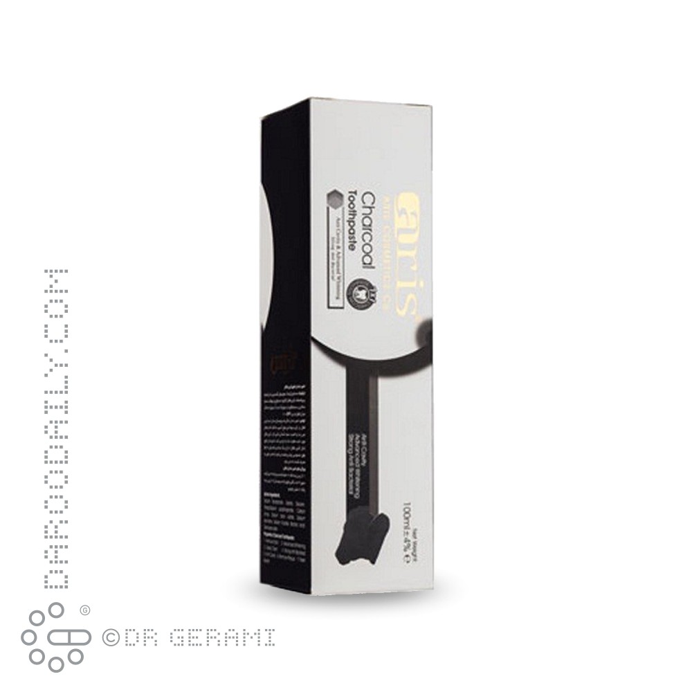 خمیر دندان ذغالی آریس 100 میلی لیتری