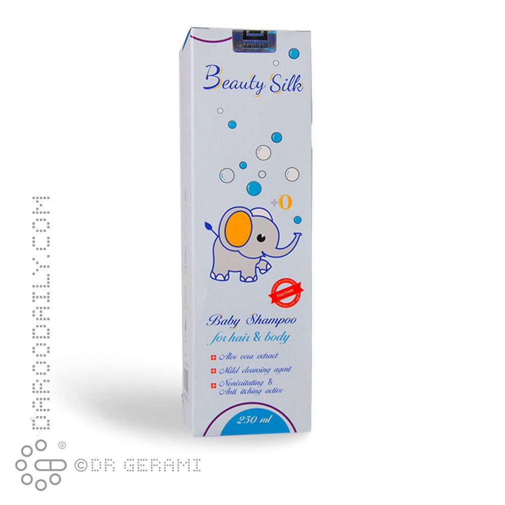 شامپو مو و بدن کودک بیوتی سیلک 250 میلی لیتری