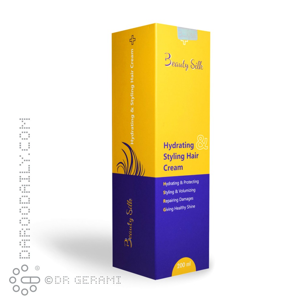 کرم آبرسان و حالت دهنده مو بیوتی سیلک 200 میلی لیتری