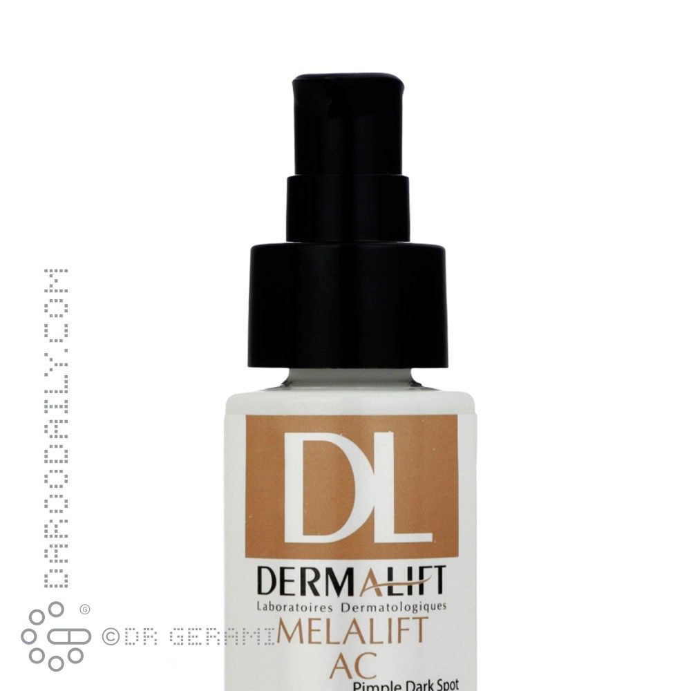 ژل روشن کننده پوست چرب مدل Melalift AC درمالیفت 50 میلی لیتری