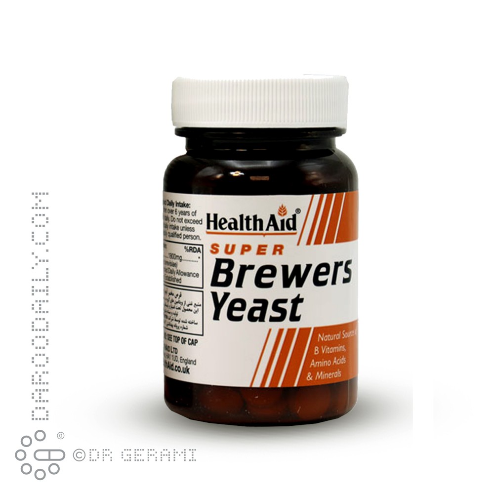 قرص مخمر آبجو هلث اید 60 عددی