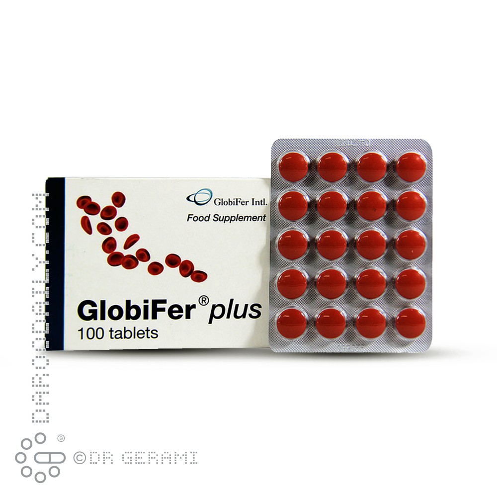 قرص گلوبیفر پلاس کریوگارد 100 عددی