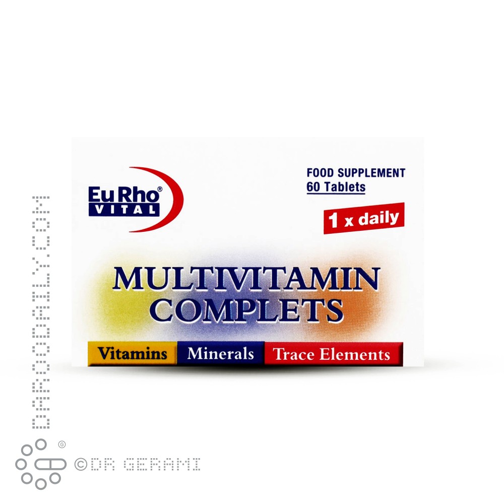 قرص مولتی ویتامین کامپلیت یوروویتال 60 عددی