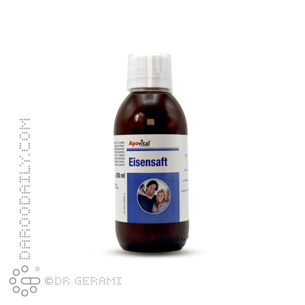 شربت آیزن سافت آپوویتال 200 میلی لیتری