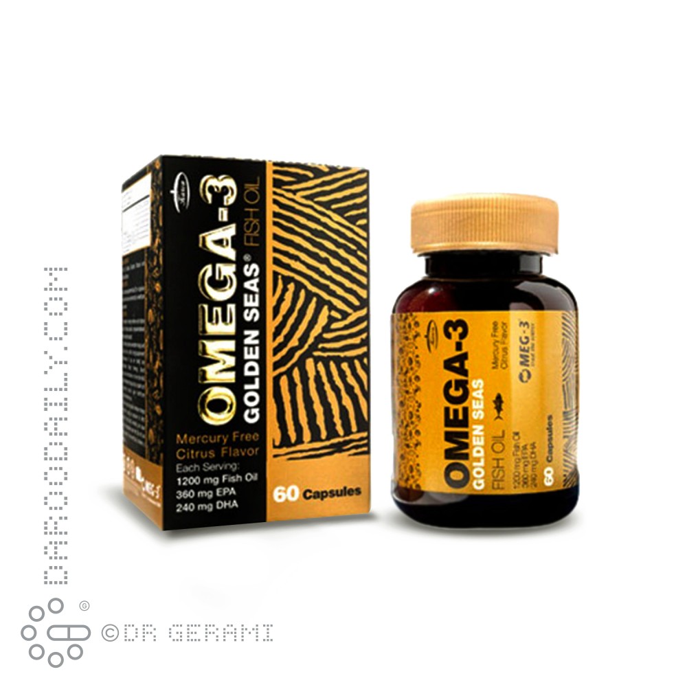 کپسول نرم امگا 3 گلدن سیز کارن 60 عددی