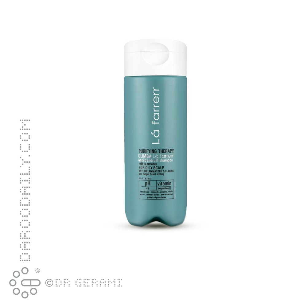 شامپو ضد شوره موهای چرب مدل Climba لافارر 180 میلی لیتری