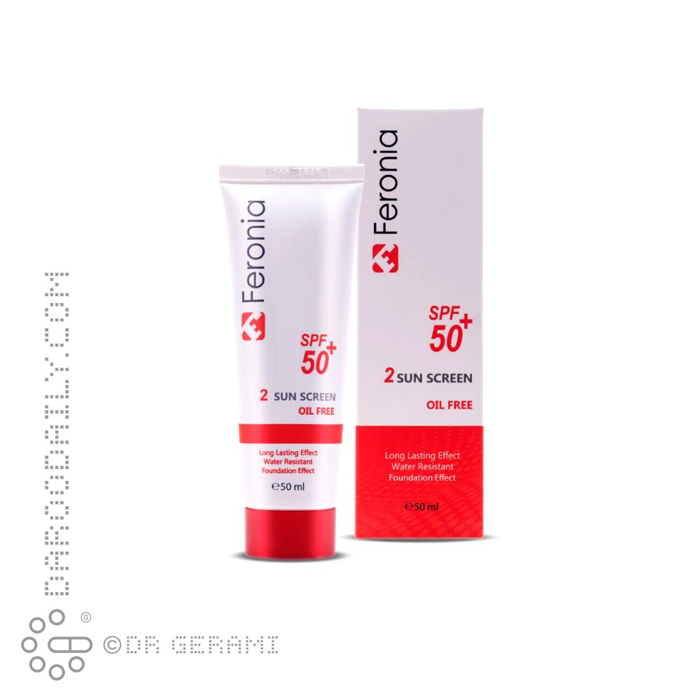 کرم ضد آفتاب فاقد چربی بژ طبیعی SPF50 فرونیا شماره 2