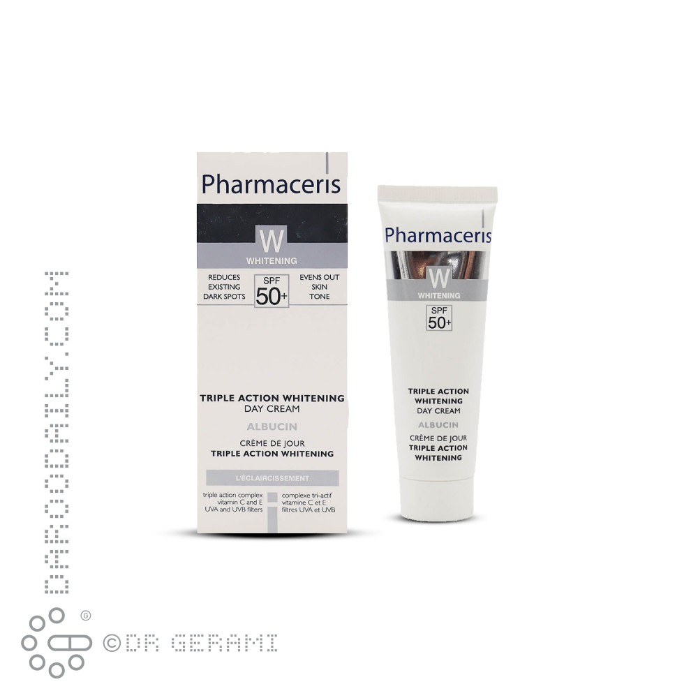 کرم روز روشن کننده سه کاره SPF50 فارماسریز 30 میلی لیتری