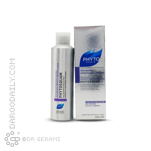 شامپو مو ضد شوره چرب فیتواسکوام فیتو 200 میلی لیتری