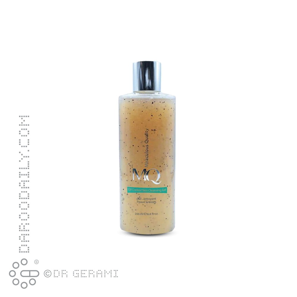 ژل پاک کننده و کنترل کننده چربی پوست ام کیو 200 میلی لیتری