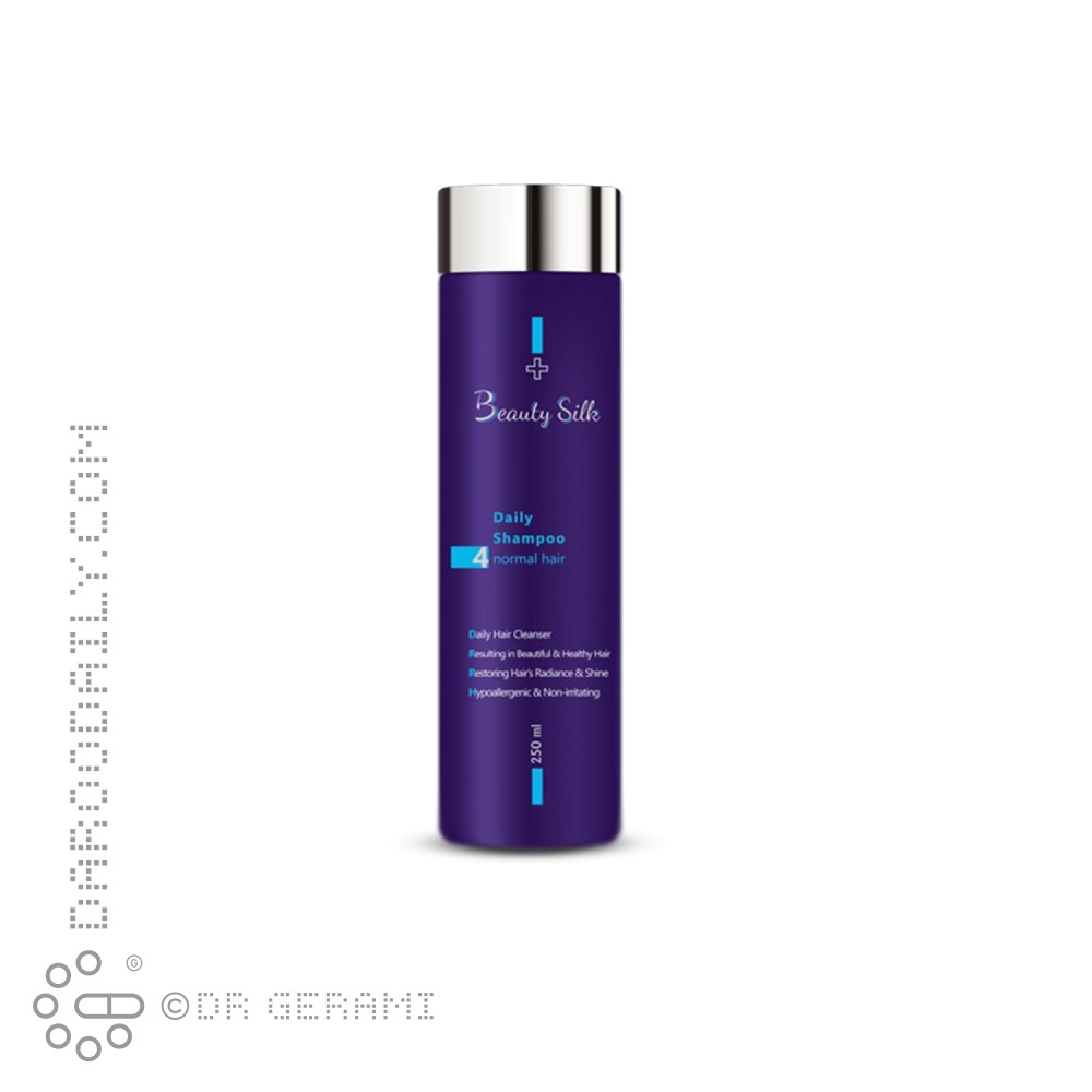 شامپو روزانه موهای معمولی بیوتی سیلک 250 میلی لیتری