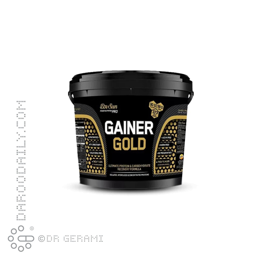 پودر گینر گلد شکلاتی دکتر سان ۵ کیلوگرمی