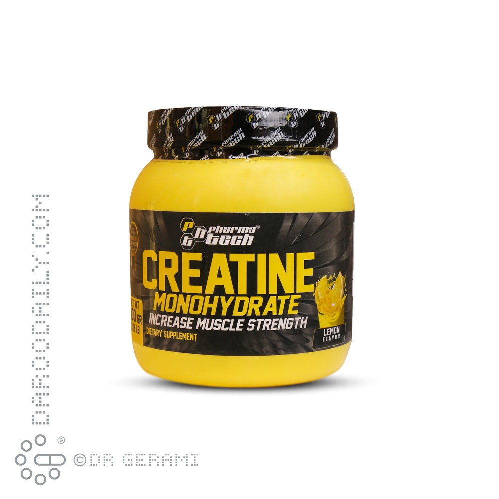 پودر کراتین مونوهیدرات لیمویی فارماتک نوتریشن ۴۰۰ گرمی