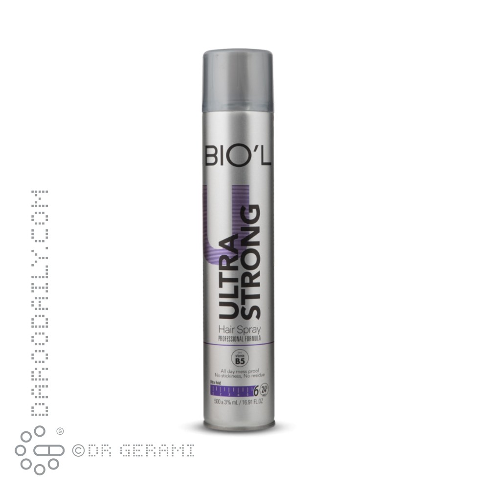 اسپری حالت دهنده مو مدل Ultra Strong بیول 300 میلی لیتری