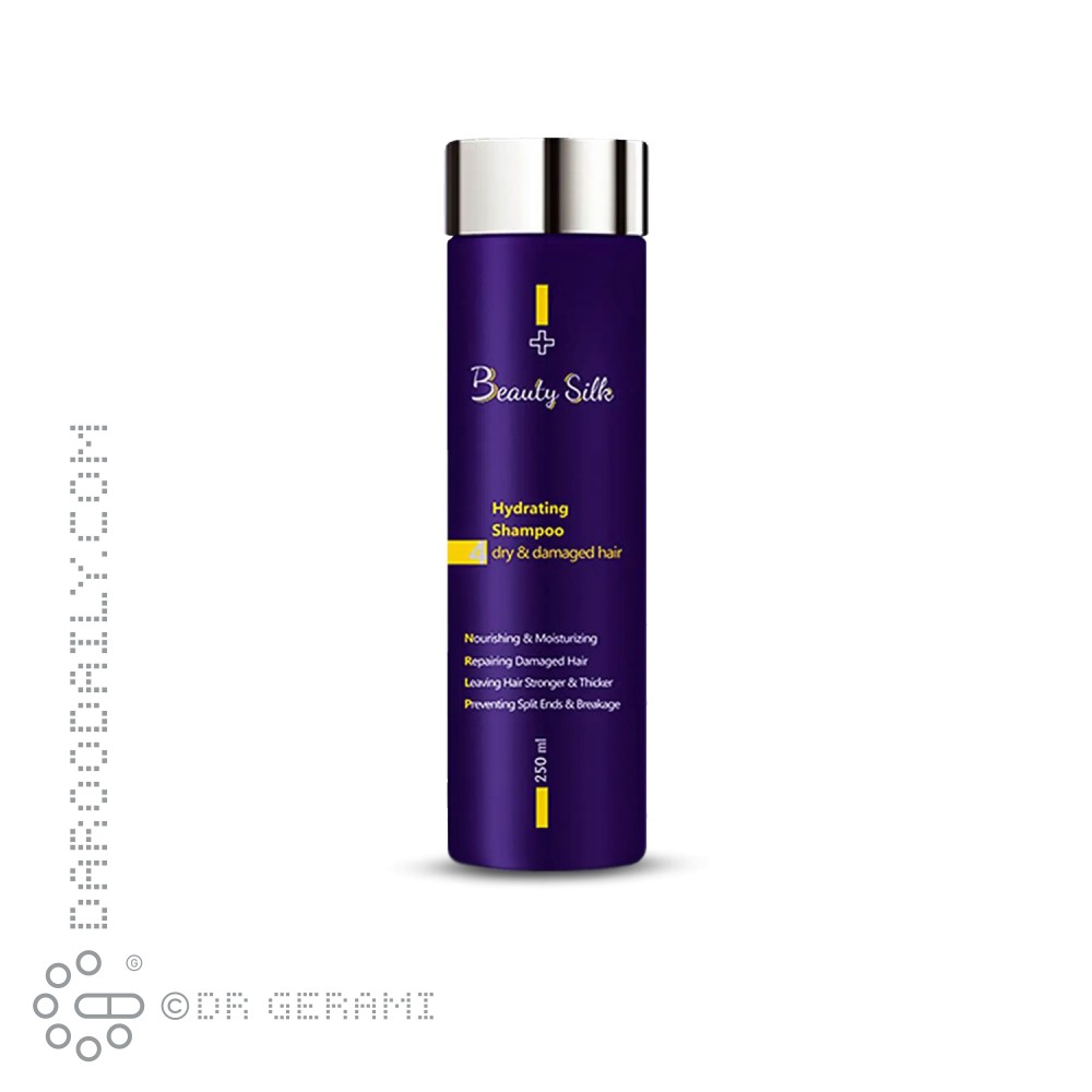شامپو آبرسان موهای خشک و آسیب دیده بیوتی سیلک 250 میلی لیتری