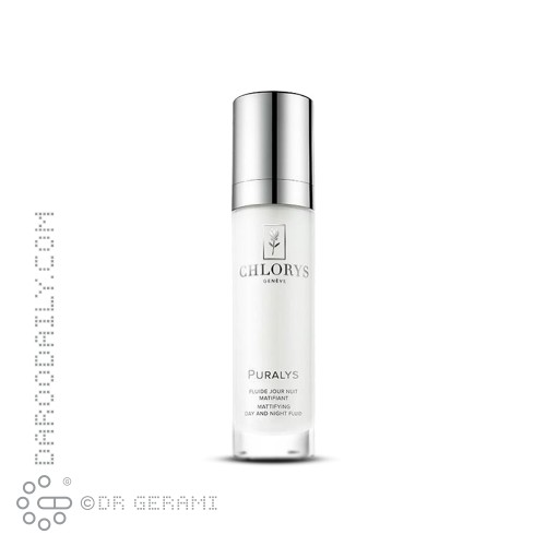 فلوئید مات کننده روز و شب پوست چرب مدل Puralys کلوریس 50 میلی لیتری