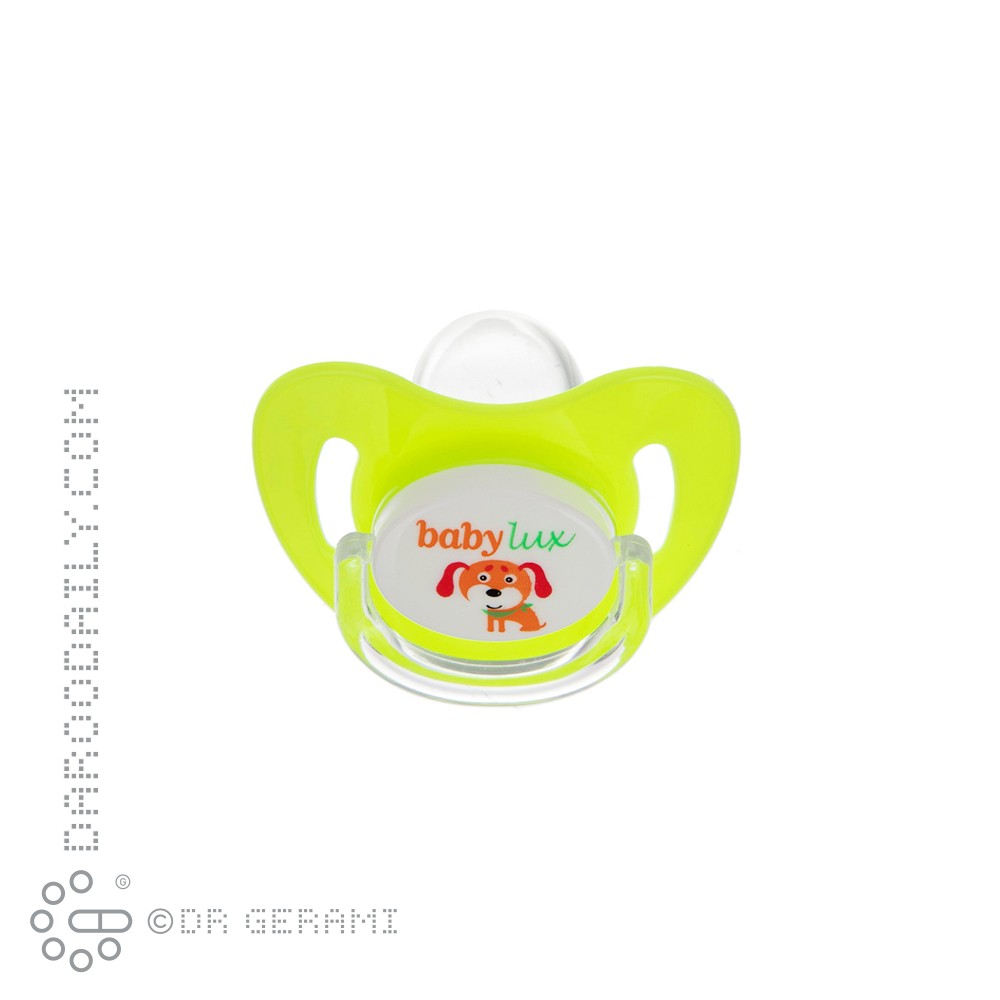 پستانک ارتودنسی شفاف سیلیکونی بی بی لوکس کد 102